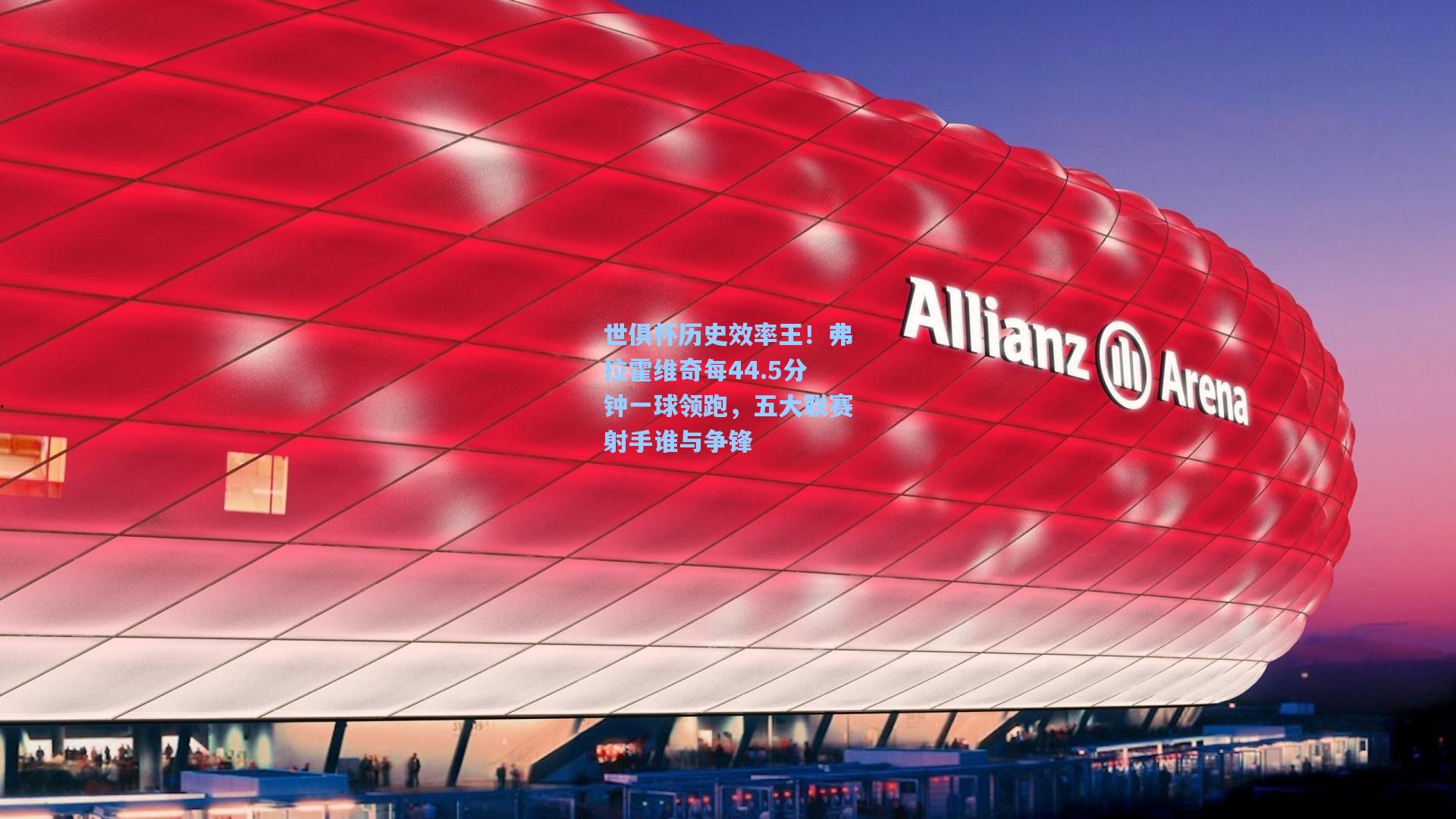 世俱杯历史效率王！弗拉霍维奇每44.5分钟一球领跑，五大联赛射手谁与争锋